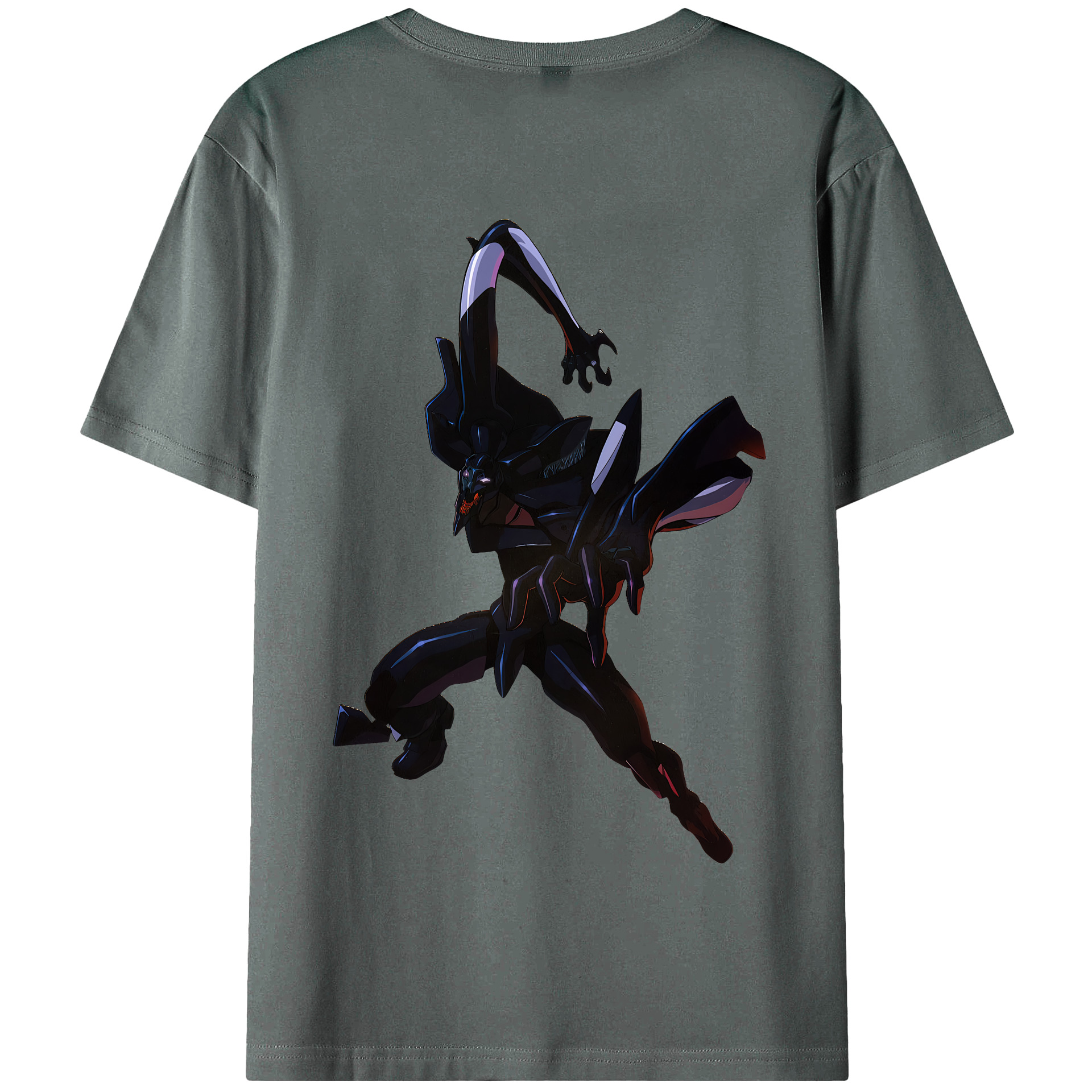 （画像用） EVA 新世紀エヴァンゲリオン 綿100％半袖Tシャツ（背面プリント）